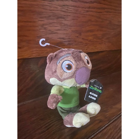 Zootopia Plush Mr. Otterton Otter Character Doll Stuffed Animal Toy - Picture 2 of 5